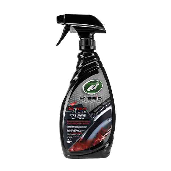 Поліроль для чорніння шин з графеном Turtle Wax HS Tyre Shine 680 мл Ковель