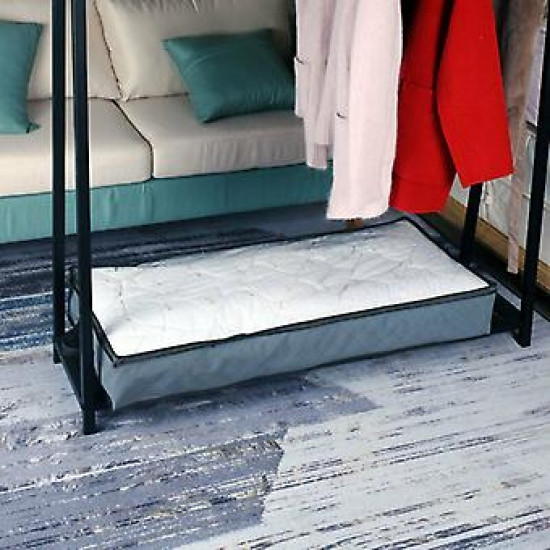 Органайзер для ковдри та речей під ліжко 103х45х15 см (сірий) Вінниця - фото 1