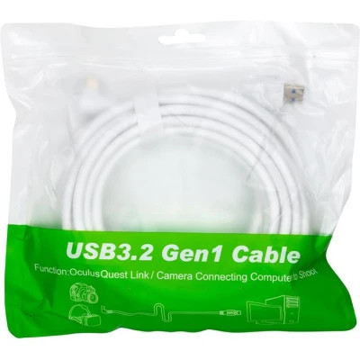 Дата кабель USB3.2 Gen1 for VR Oculus Quest 2 5.0m PowerPlant (CA913244) Винница - изображение 3