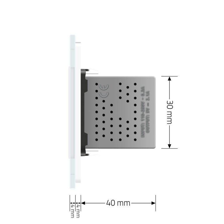 Розетка подвійна USB з блоком живлення Livolo білий скло (VL-C792U-11) Коломыя - изображение 6
