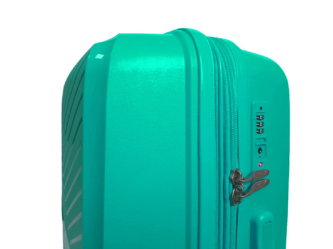 Валіза пластикова AIRTEX 280 велика бірюзова Київ - фото 6