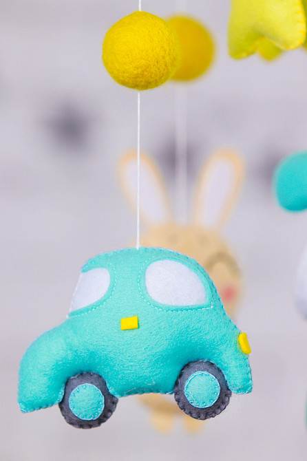 Мобіль на ліжечко WoollyFox «Сонячний день» Київ - фото 4