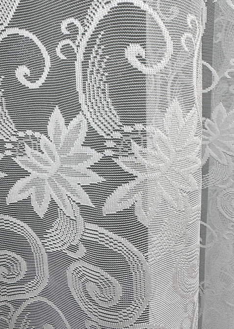 Тюль VR-Textil 643т Преміум Жакард Білий 300х270 см (40-302) Київ - фото 6