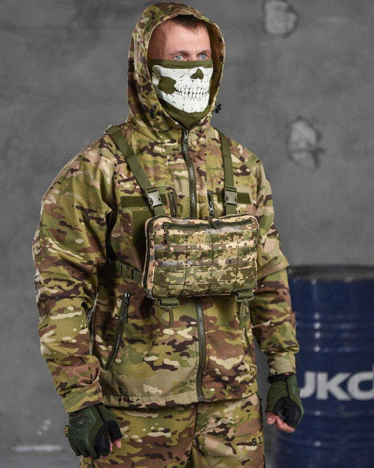 Сумка для планшета нагрудна, адміністративна сумка піксель ВТ1015 Одеса - фото 1