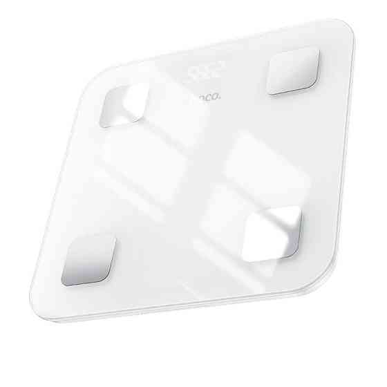 Ваги підлогові HOCO HI21 Smart body fat scale White Київ