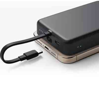 Батарея універсальна Xiaomi 10000mAh 33W Magnetic Integrated Cable grey (BHR9823GL) Вінниця