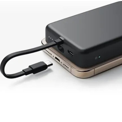 Батарея універсальна Xiaomi 10000mAh 33W Magnetic Integrated Cable grey (BHR9823GL) Вінниця - фото 5