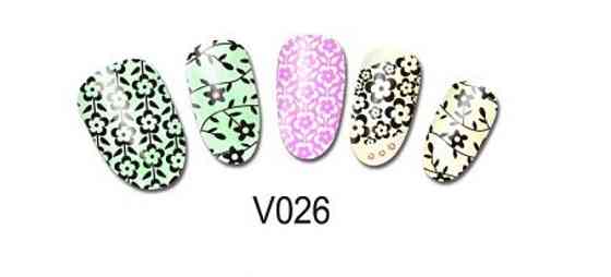 Наклейки для ногтей STZ-V026 Киев