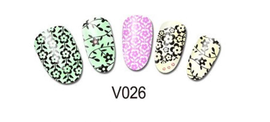 Наклейки для ногтей STZ-V026 Киев - изображение 1