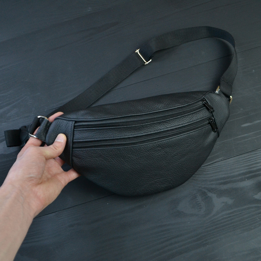 Чоловіча бананка для щоденного носіння, Поясна сумка на дві кишені, Функціональна бананка GT-61 Львів - фото 1