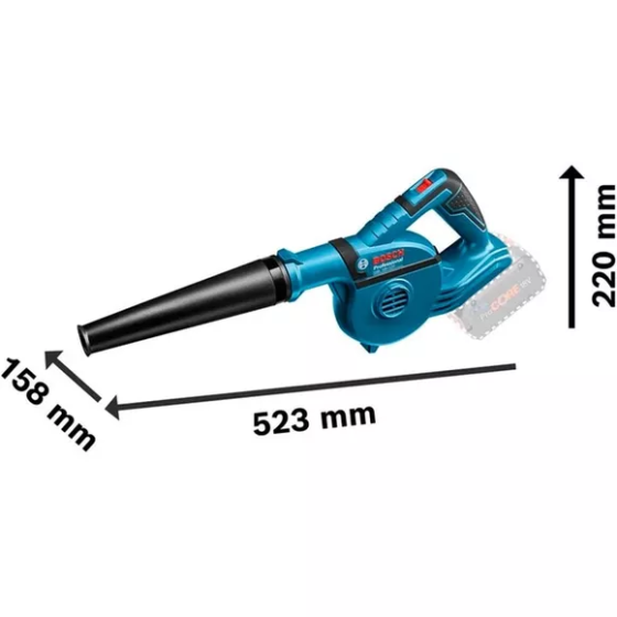 Профессиональная воздуходувка аккумуляторная Bosch GBL 18V-120 Professional (без акб и з/п) Киев