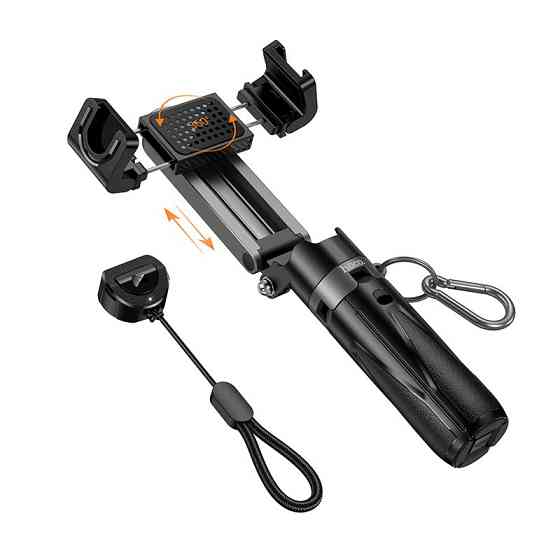 Селфі-монопод HOCO K27 Magic portable mini live broadcast stand Black Одеса
