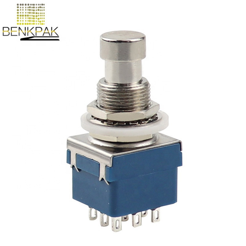 Ножний перемикач 3PDT з фіксацією для ефектів педалей Київ - фото 2