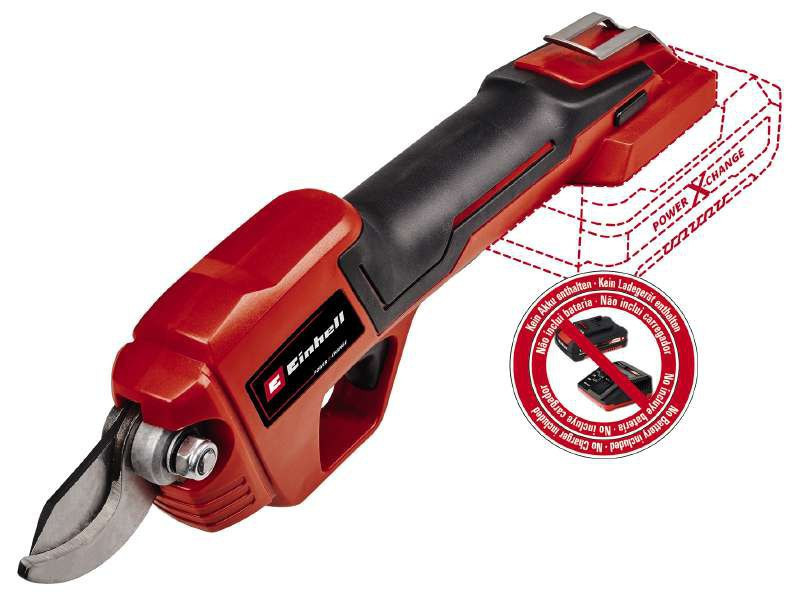 Секатор аккумуляторный Einhell GE-LS 18 Li-Solo (без АКБ и ЗУ) : 18B, 28мм толщины, 0.9 кг (3408300) Киев - изображение 1