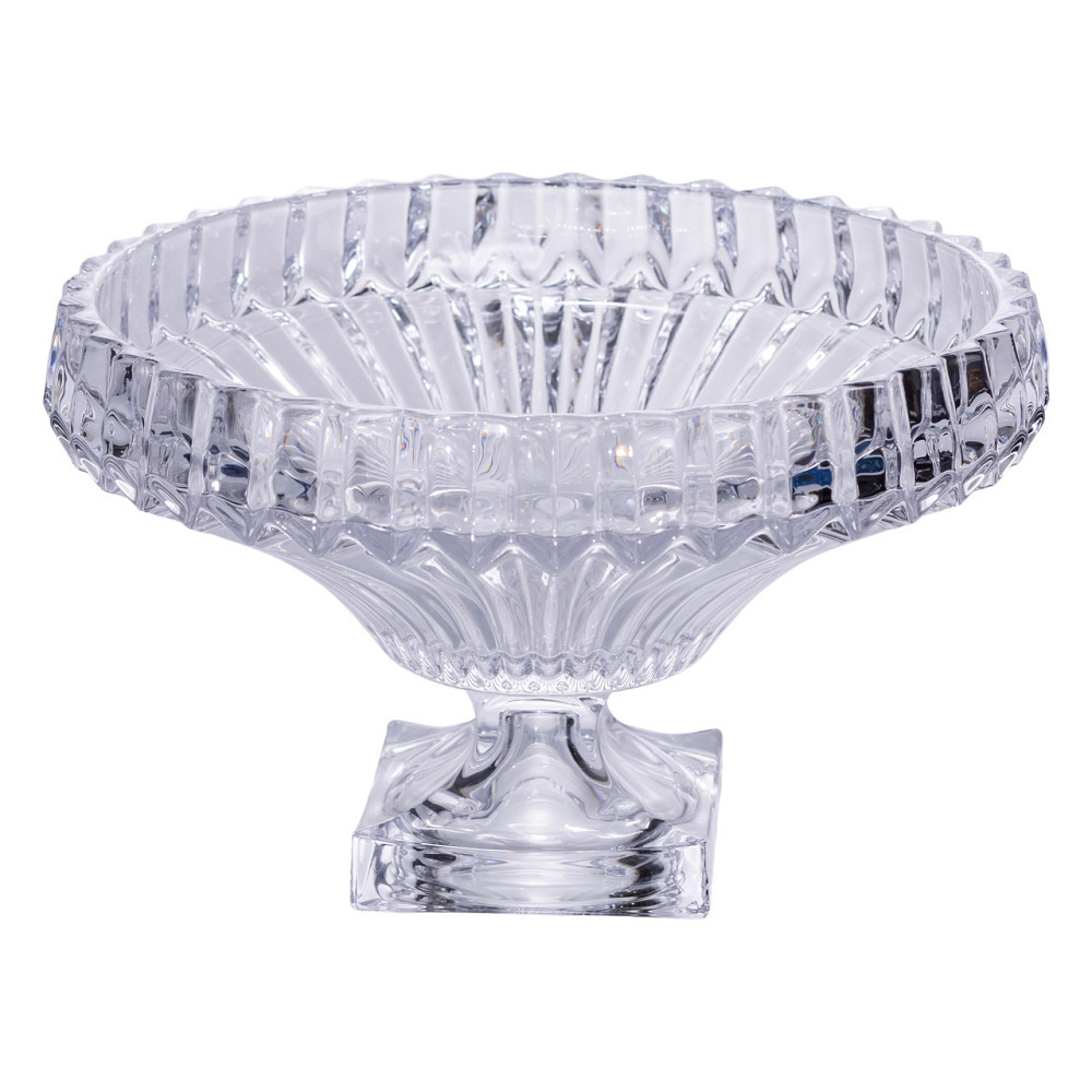 Yiwu Фруктовниця скляна на ніжці Ø29 (см) Прозора HP-19-139RB Коломия - фото 5
