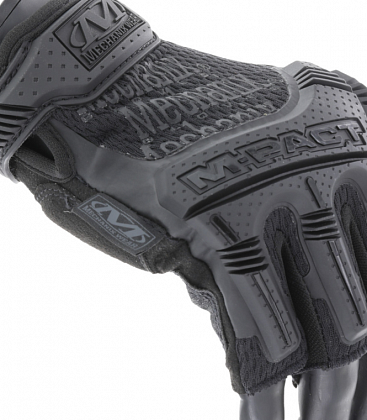 Військові штурмові рукавички без пальців Mechanix M-Pact Fingerless Чорний, XL Вінниця