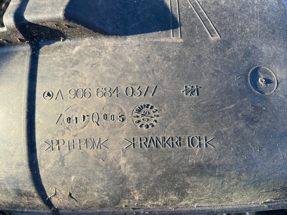 Підкрилок передній правий Mercedes Sprinter 2006-2017 (A9066840377) Ковель - фото 3