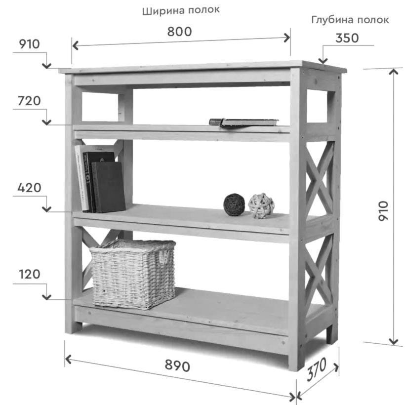 Стелаж кухонний "Трасел 489" бланже Миколаїв - фото 5