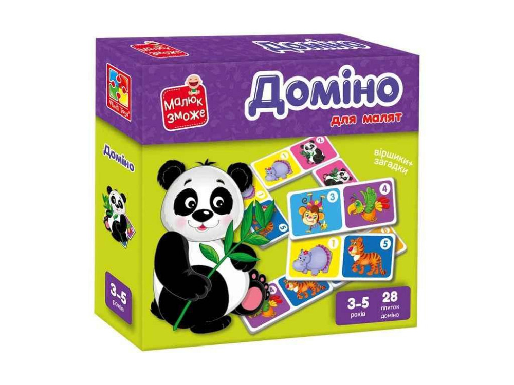 Домино Зоопарк VT2100-07 ТМ VLADI TOYS Киев - изображение 1