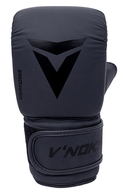 Тренувальні снарядні рукавички для боксу шінгарти V`Noks Ultima Black чорні розмір L/XL Київ - фото 3