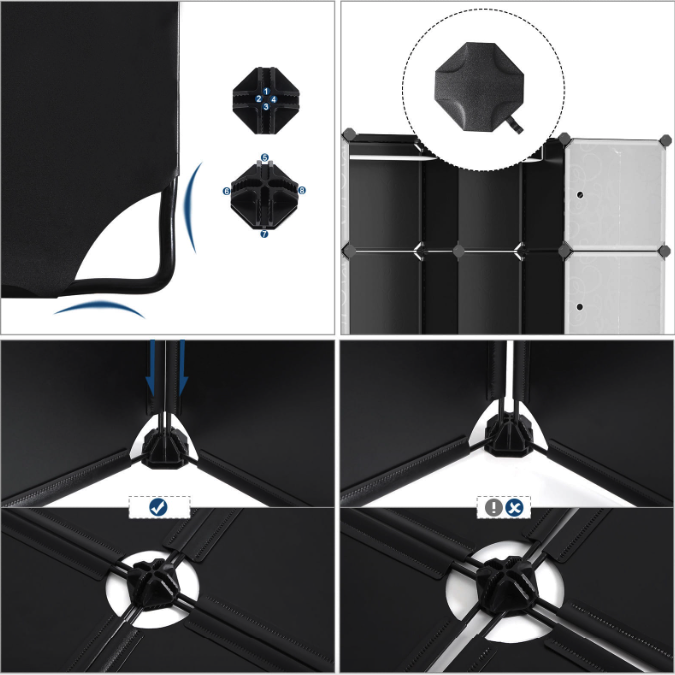 Модульна шафа Leobert Modern New з полицями для одягу Киев - изображение 4