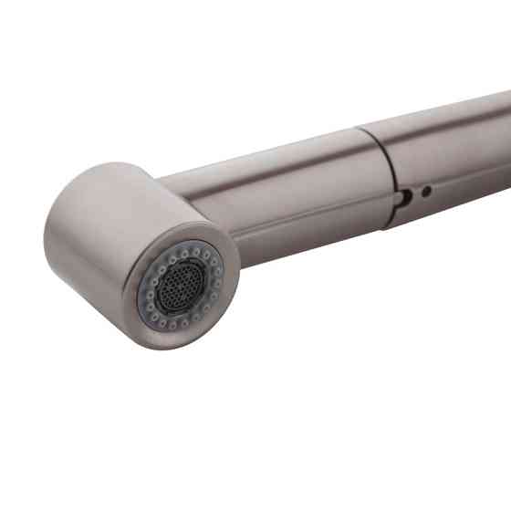 Смеситель для кухни с выдвижным изливом Koer KI-70021-02 (из нерж. стали) (Цвет нерж) (KR4798) Киев