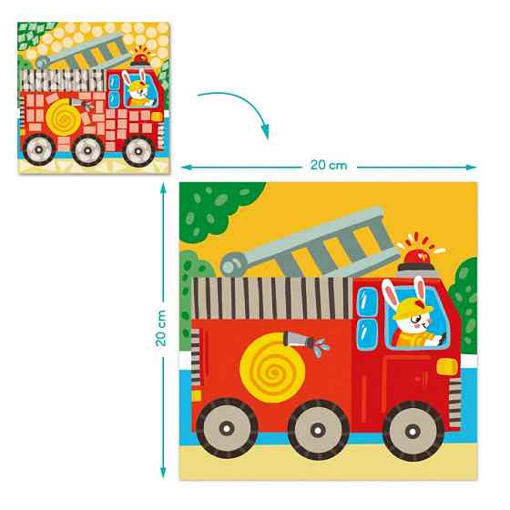 Детский набор для творчества мозаика 