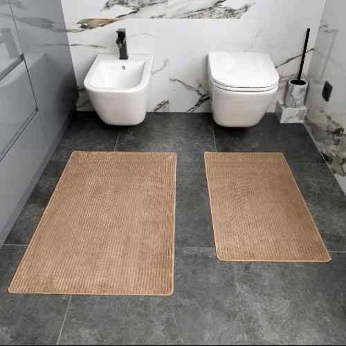 Килим універсальний для підлоги ТМ Dariana Фібра 68*120см коричневий Житомир