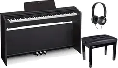 Піаніно (синтезатор) Pianino cyfrowe Casio PX-870 BK + ława + słuchawki w zestawie - ♫ Polski Sklep, Szybka Wysyłka Київ - фото 1