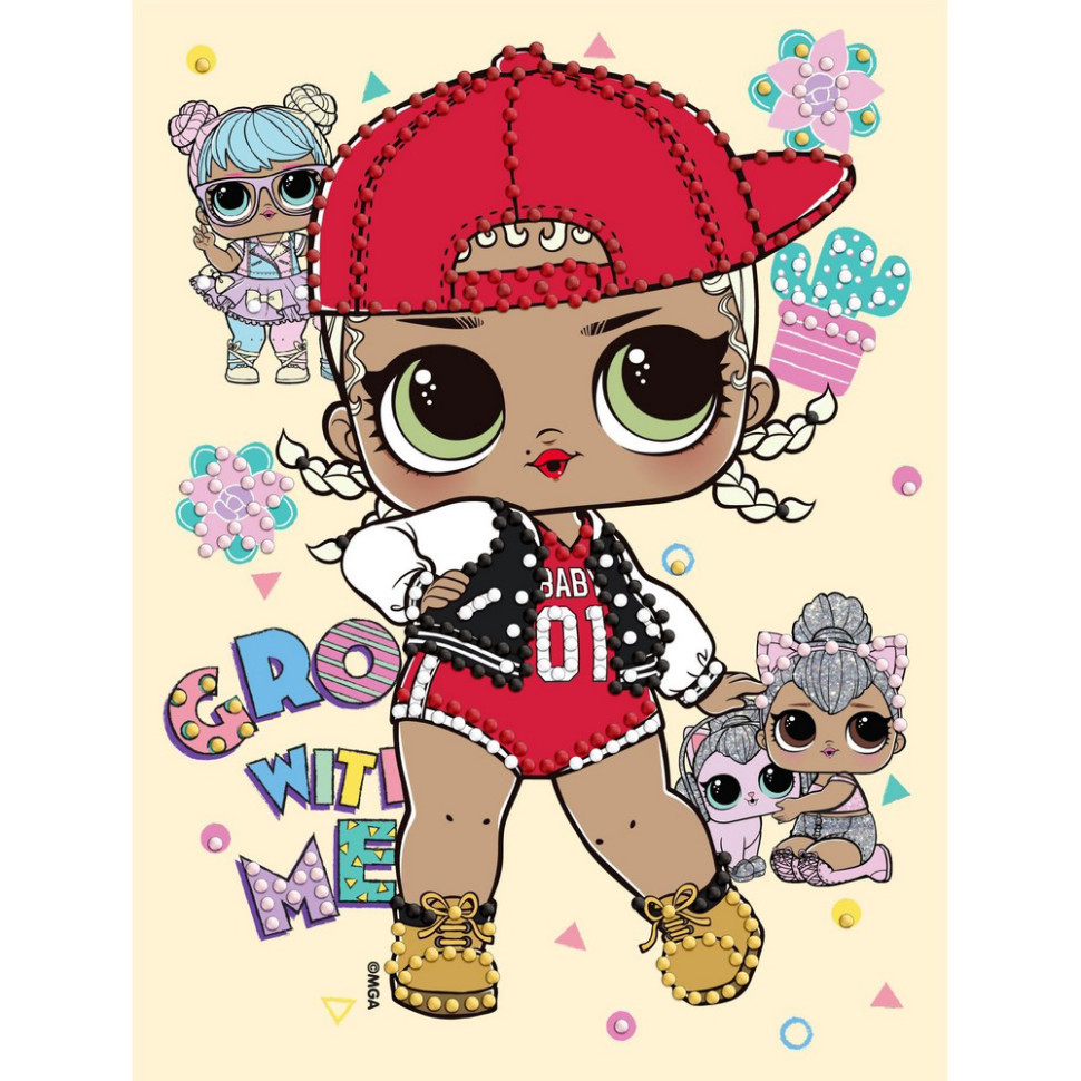 Алмазна мозаїка "L.O.L. Surprise! SWAG" AML1196, 15x20 см Вінниця - фото 1