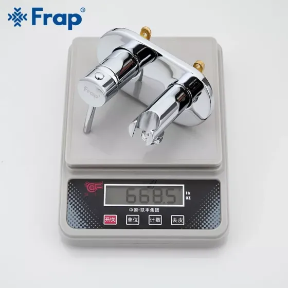 Гігієнічний душ із змішувачем прихованого монтажу Frap F7505, хром Київ