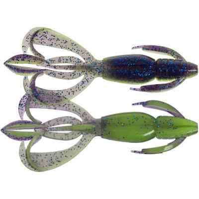 Силикон рыболовный Keitech Crazy Flapper 3.6&quot; (7 шт/упак) ц:pal#06 violet lime berry (1551.10.62) Вінниця