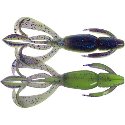 Силикон рыболовный Keitech Crazy Flapper 3.6" (7 шт/упак) ц:pal#06 violet lime berry (1551.10.62) Вінниця - фото 1