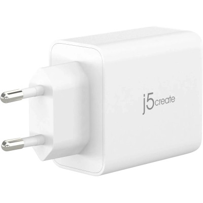 Зарядное устройство J5create 1xUSB + 2xUSB-C 65W GaN QC3.0/PD/PPS (JUP3365E-EN) Винница - изображение 3