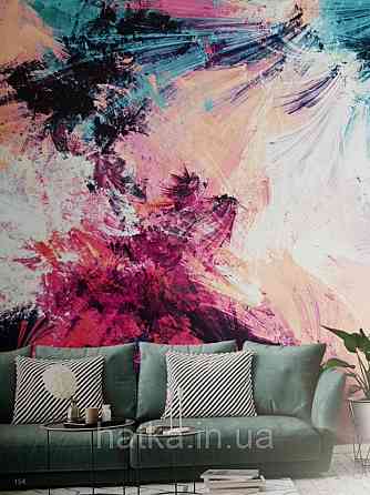 Шпалери вінілові на флізелін абстракція Київ