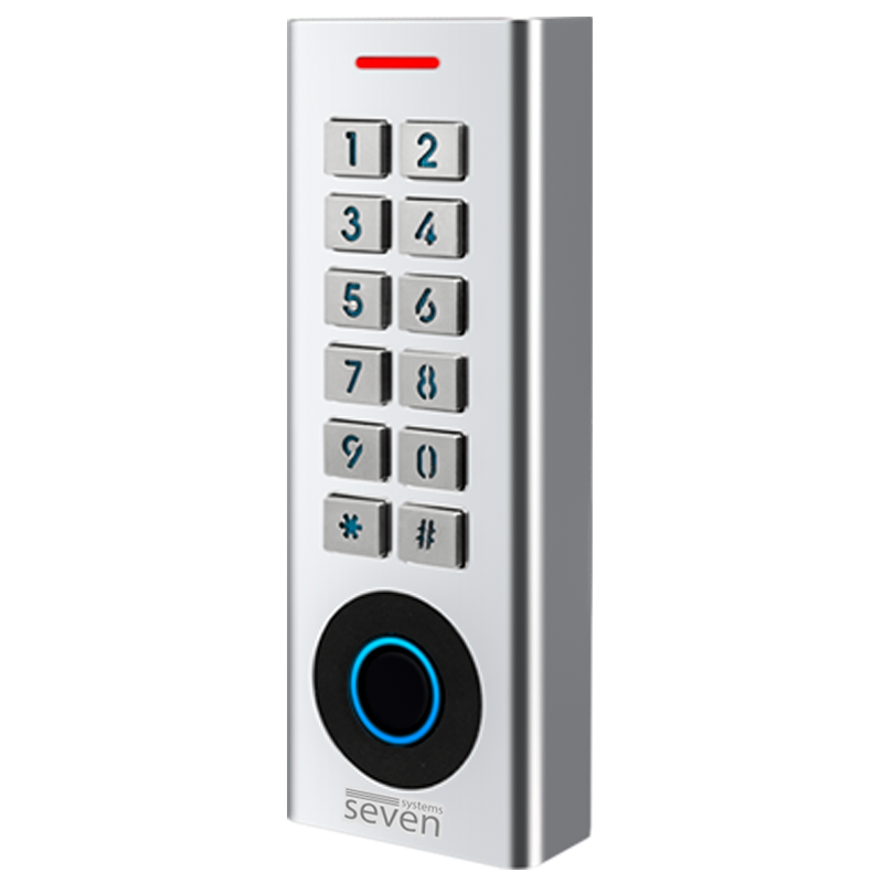 Биометрический Smart контроллер доступа со встроенным считывателем SEVEN CR-7474BF MF Киев - изображение 4