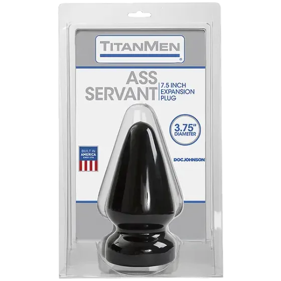 Пробка для фістингу Doc Johnson Titanmen Tools - Butt Plug 3.75 Inch Ass Servant, діаметр 9,4см Львів