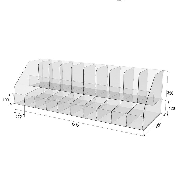 Витрина EKOSTAR под конфеты настольная Киев - изображение 3