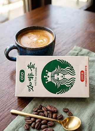 Презервативи OLO Coffee Condom, упаковка 10 шт Sex Aura Київ