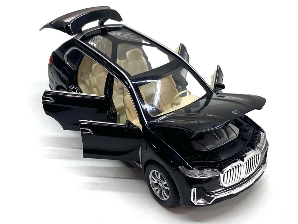 Машинка металева TK Union Group BMW X7 1:32 світло звук відчиняються двері Чорний (GT-01120) Чернігів - фото 4
