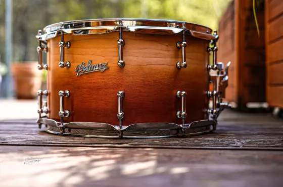 Ударна установка  Polmuz Model 1 Maple 148 Marching Snare - Werbel Marszowy Satin Natural Київ