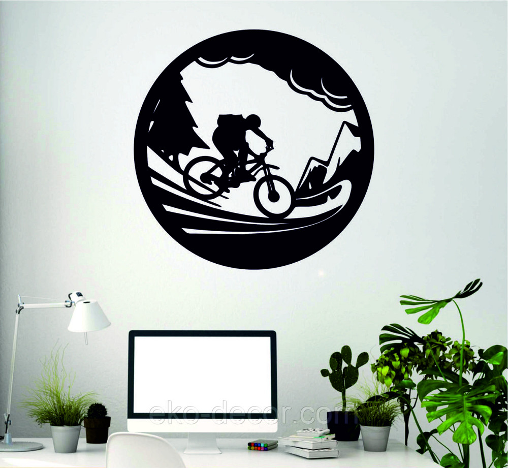 Декоративне настінне Панно «Вело-тур» Декор на стіну Київ - фото 4