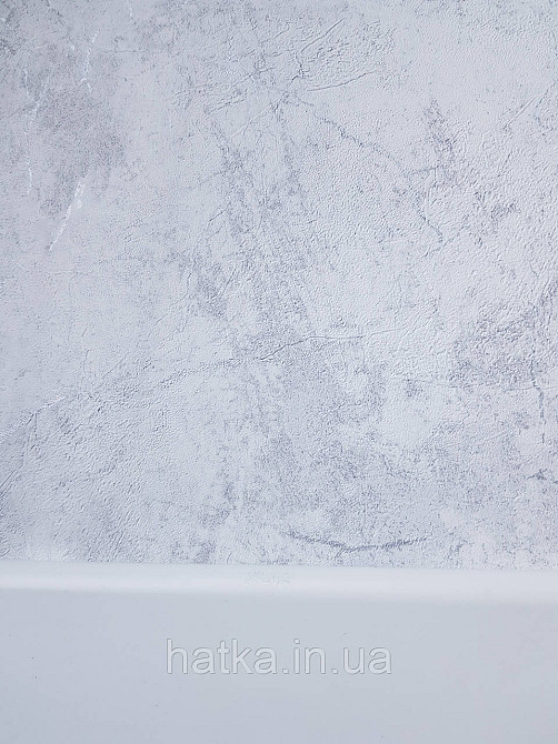Обои виниловые на флизелине Grandeco Textured vibes 0.53x10 под камень мрамор белые серые серебристые Киев - изображение 2