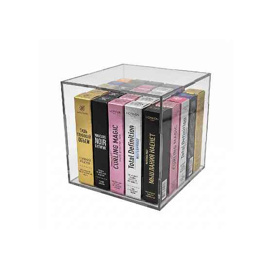 Коробка акрилова EKOSTAR 100х100х100мм з кришкою Київ