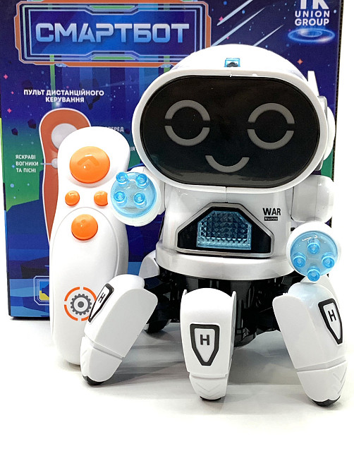 Робот на радіокеруванні TK Group Смартбот ходити танцює співає пісні укр мова Вид 2 Білий (41852) Чернігів - фото 5