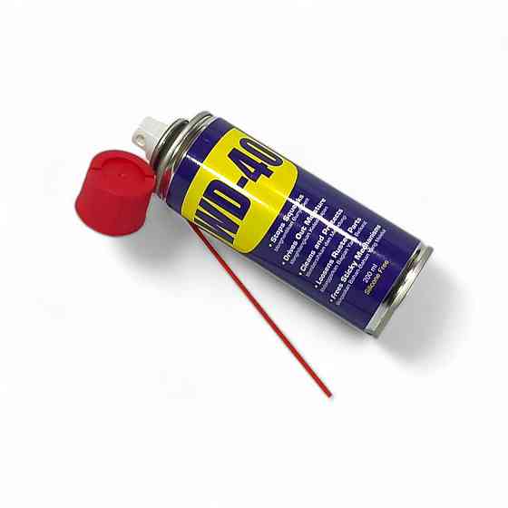 WD-40 універсальне мастило аерозоль 200 мл - захист від корозії, усунення скрипу та вологи, мастило Харків