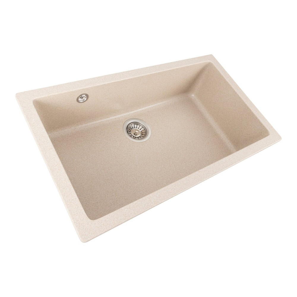 Гранітна мийка для кухні Platinum 7945 Paruana матова Сафарі Коломыя - изображение 3