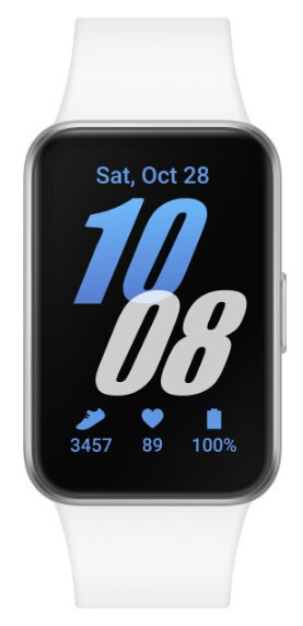 Фітнес-браслет Samsung Galaxy Fit3 (SM-R390NZSASEK) Silver (6950377) Київ - фото 1