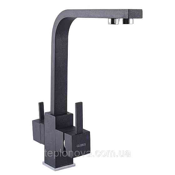 Змішувач для кухні під осмос Globus Lux LAZER GLLR-0111-1-ONIX Чернівці
