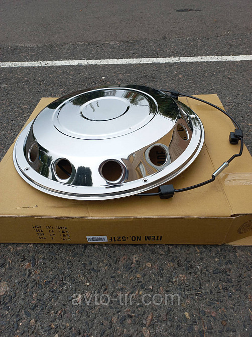 Ковпак колеса передній 22,5  TIR , Автобус (нержавійка) Ковпаки на автобус 22.5 Луцьк - фото 3